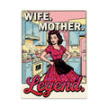 50s Retro Metal Tin Sign 16"x12" (Vertical)