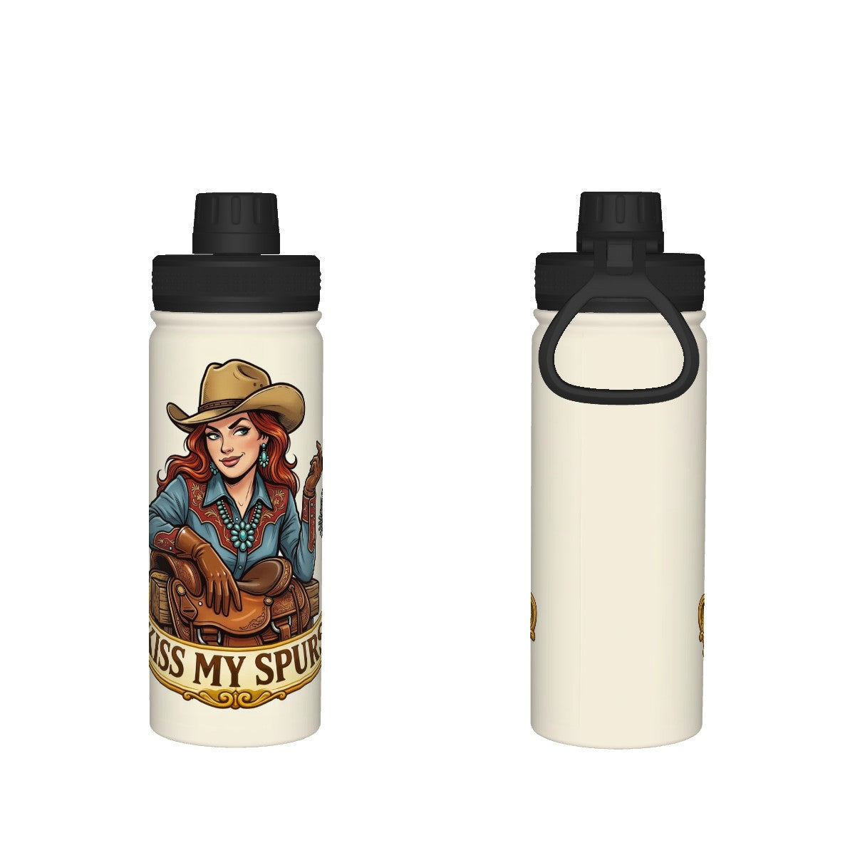 Western Insulated Water Bottle (18oz)