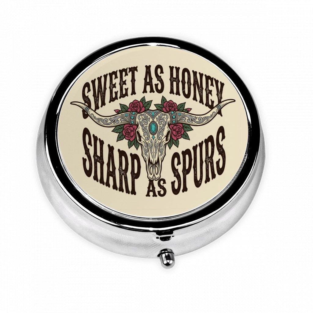Western Pocket Pill Case – Sweet as Honey