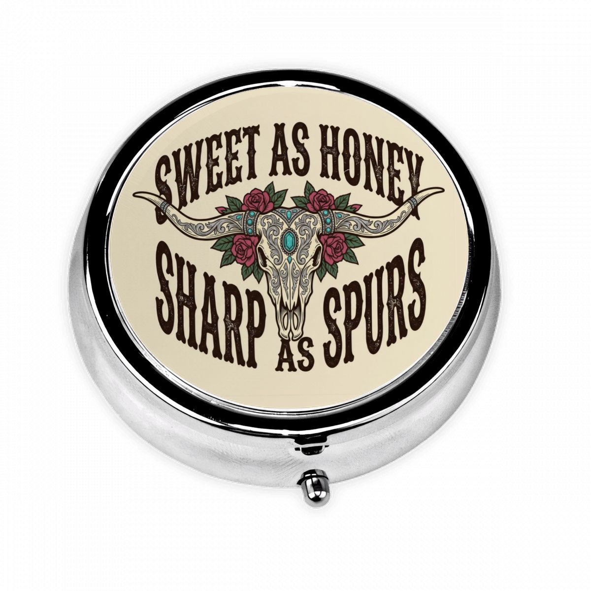 Western Pocket Pill Case – Sweet as Honey