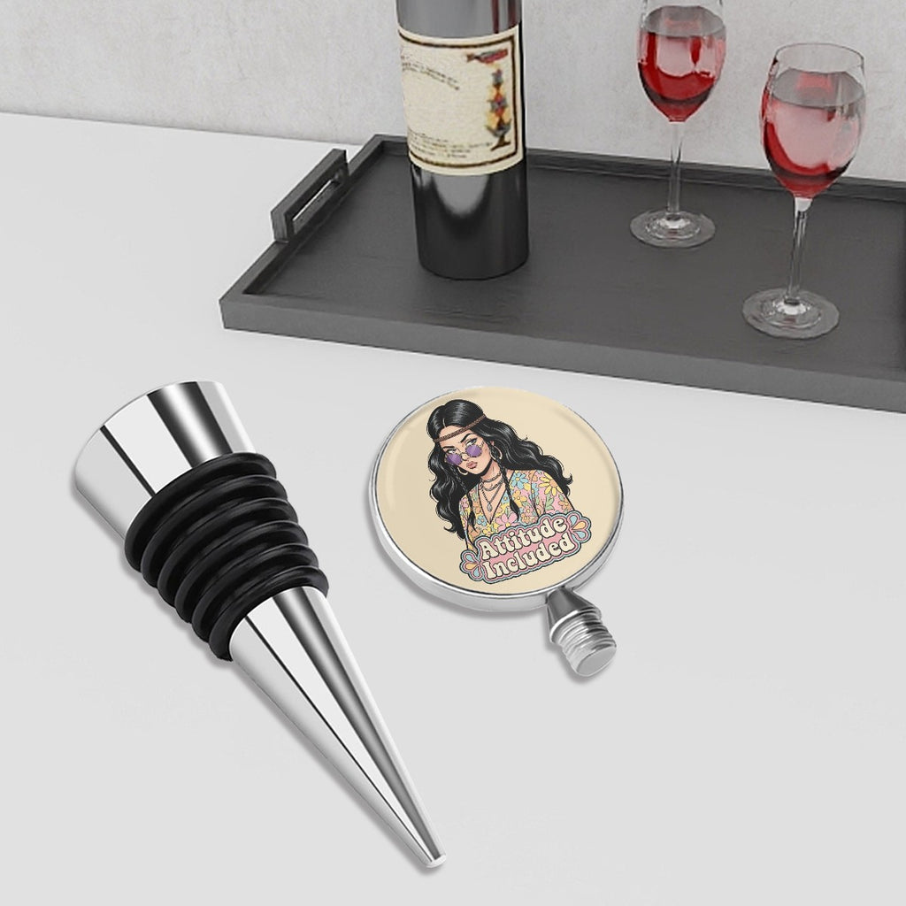 70s Retro Wine Bottle Stopper