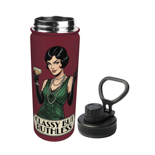 20s Vintage Insulated Water Bottle (18oz)