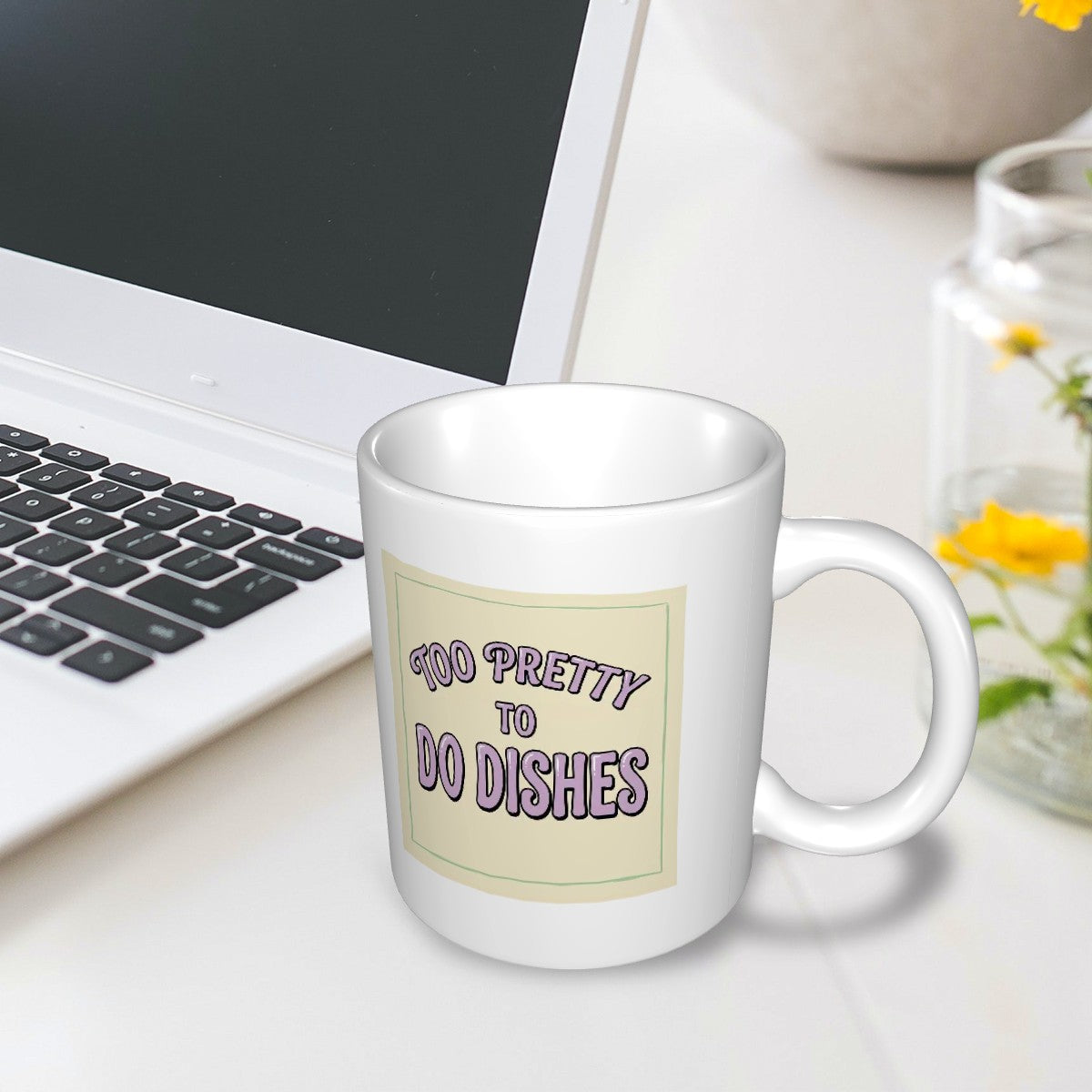 50s Retro Ceramic Coffee Mug (11oz)
