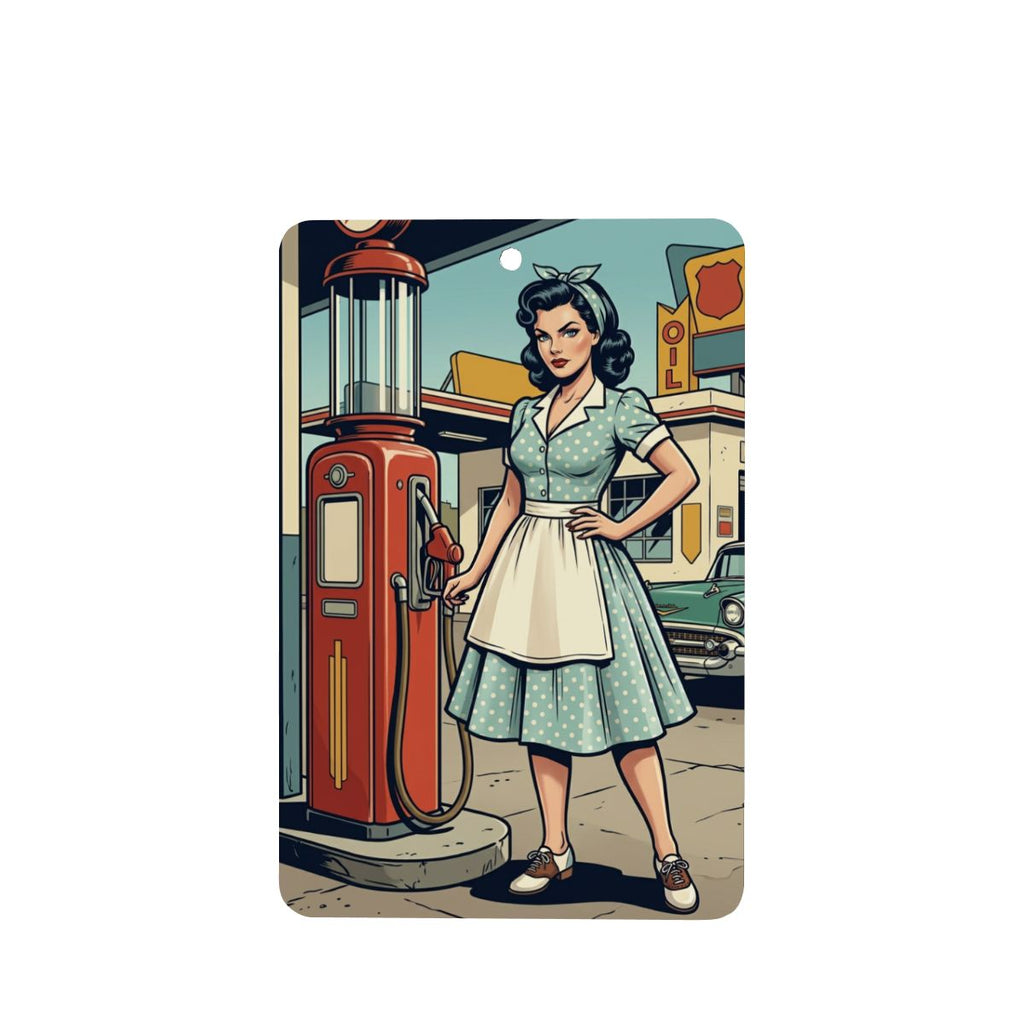 50s Retro Car Air Freshener Card (1pc)