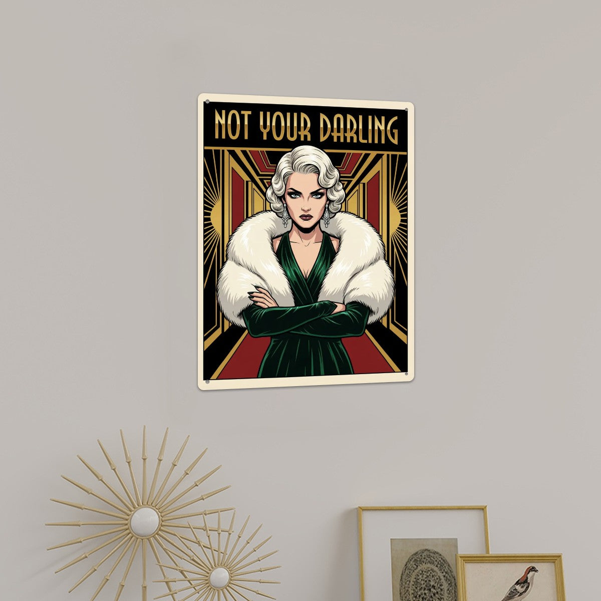 20s Vintage Metal Tin Sign 16"x12" (Vertical)