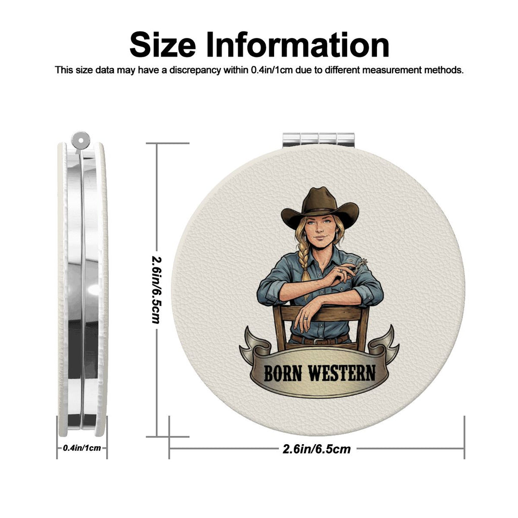 Western Compact Pocket Mirror – Born Western
