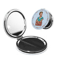50s Retro Compact Pocket Mirror - Too Sassy to Behave