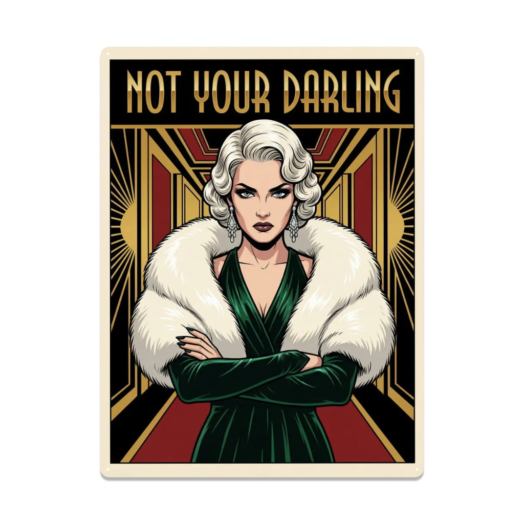 20s Vintage Metal Tin Sign 16"x12" (Vertical)
