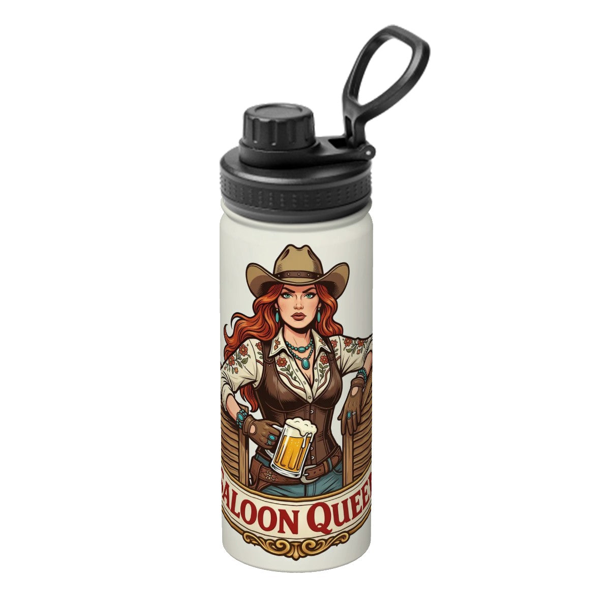 Western Insulated Water Bottle (18oz)