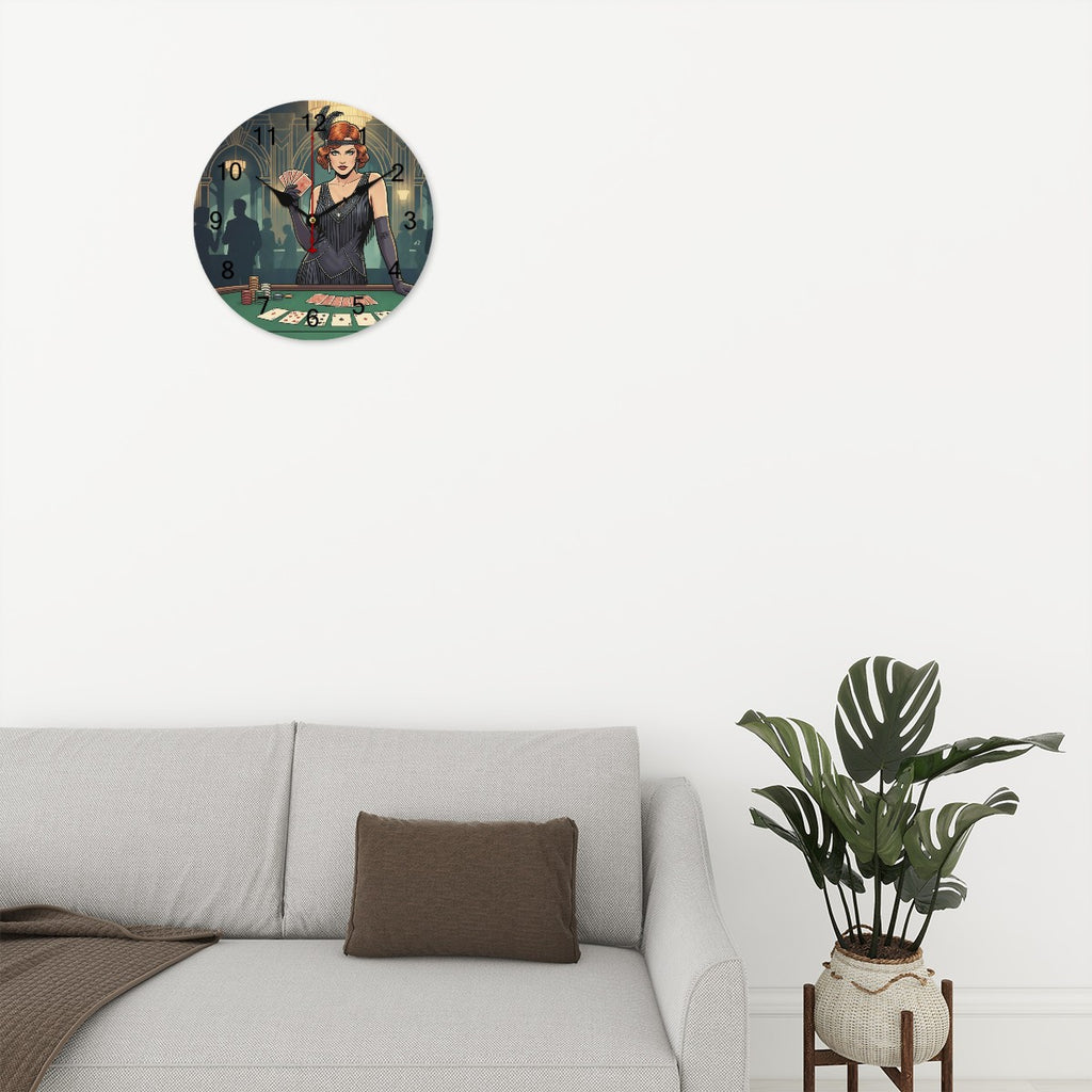 20s Art Deco Wall Clock