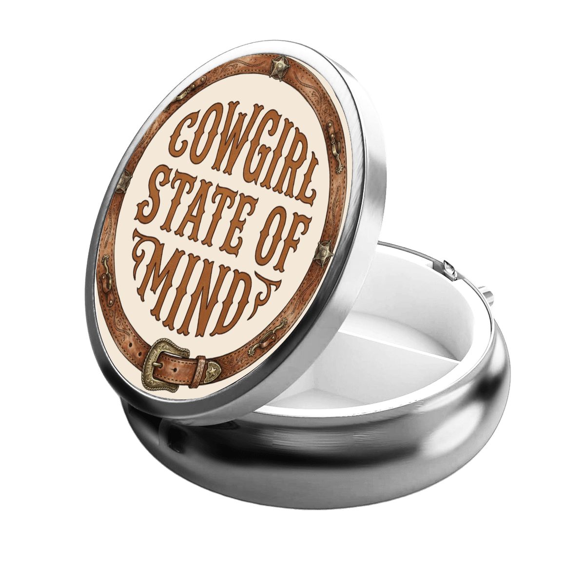 Western Pocket Pill Case – Cowgirl State Of Mind