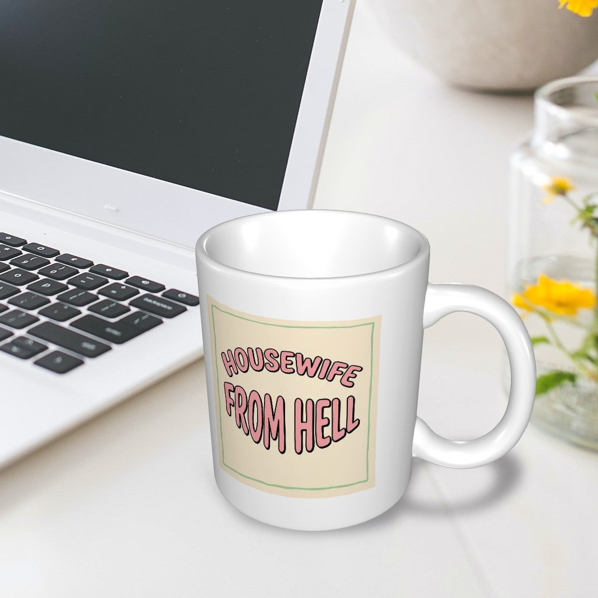 50s Retro Ceramic Coffee Mug (11oz)