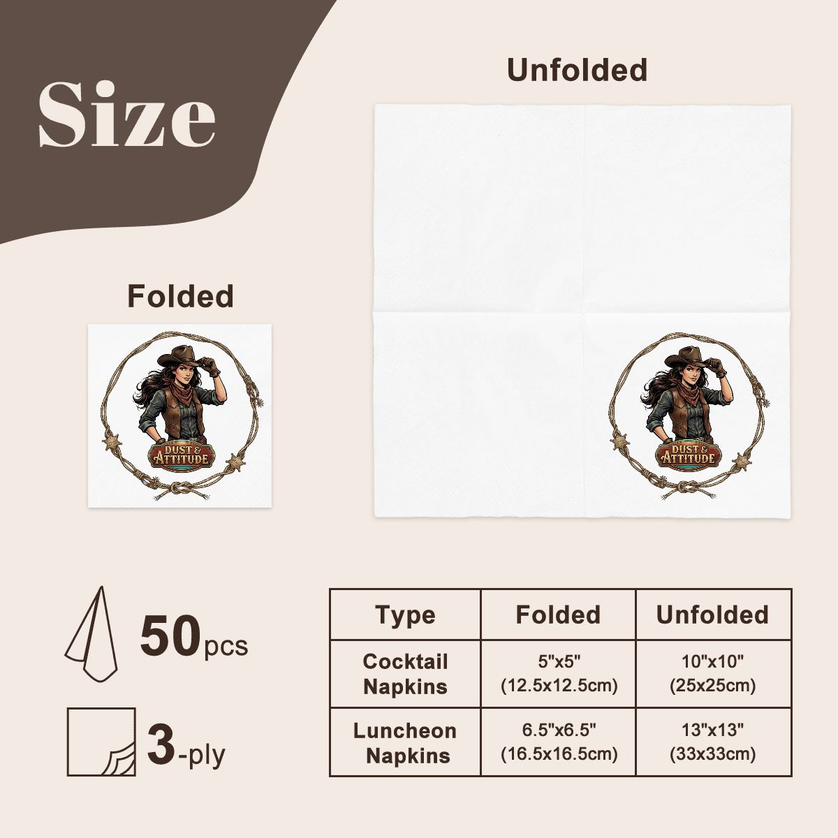 Western Paper Napkins