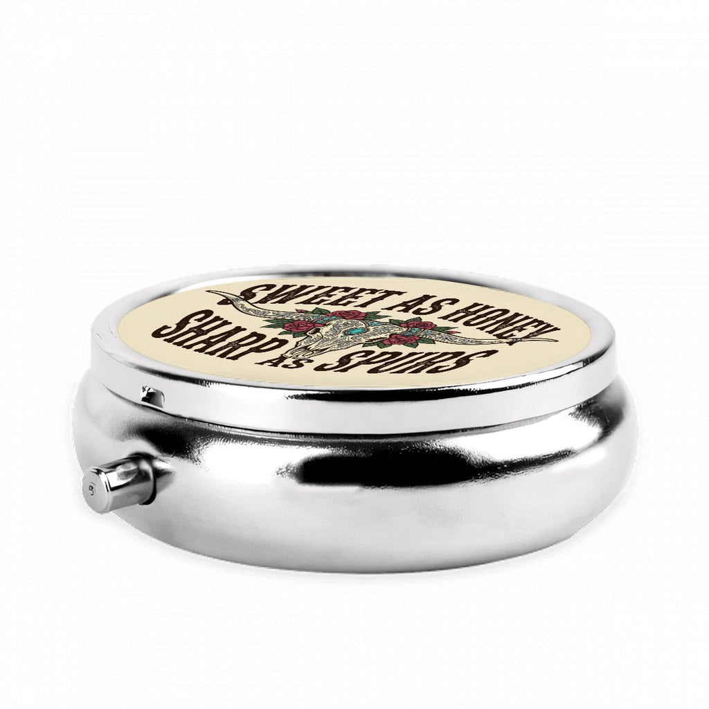 Western Pocket Pill Case – Sweet as Honey