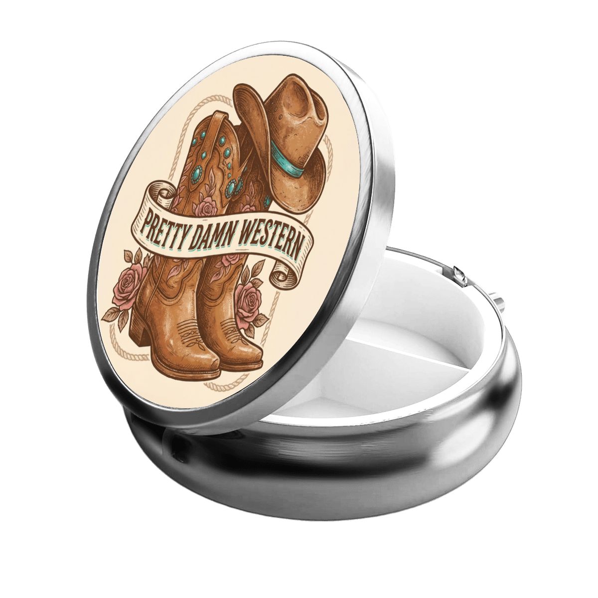 Western Pocket Pill Case – Pretty Damn Western
