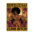 70s Retro Metal Tin Sign  16"x12" (Vertical)