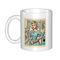 50s Retro Ceramic Coffee Mug (11oz)