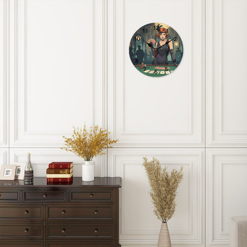 20s Art Deco Wall Clock