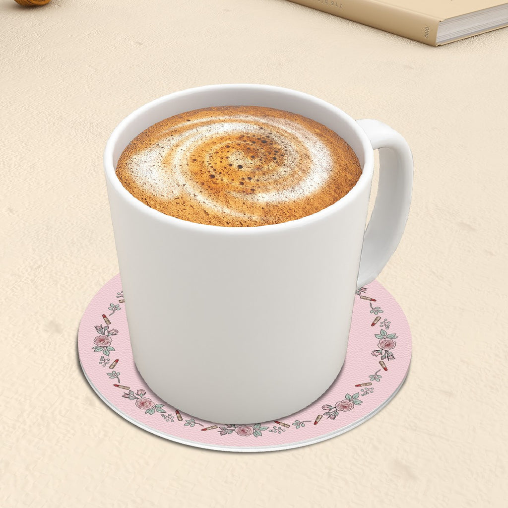 50s Retro Drink Coasters – 6 Pack Vintage Style Table Coasters
