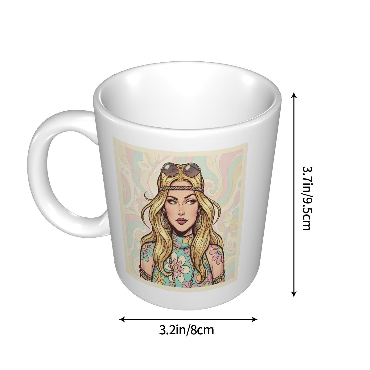 70s Retro Ceramic Coffee Mug (11oz)