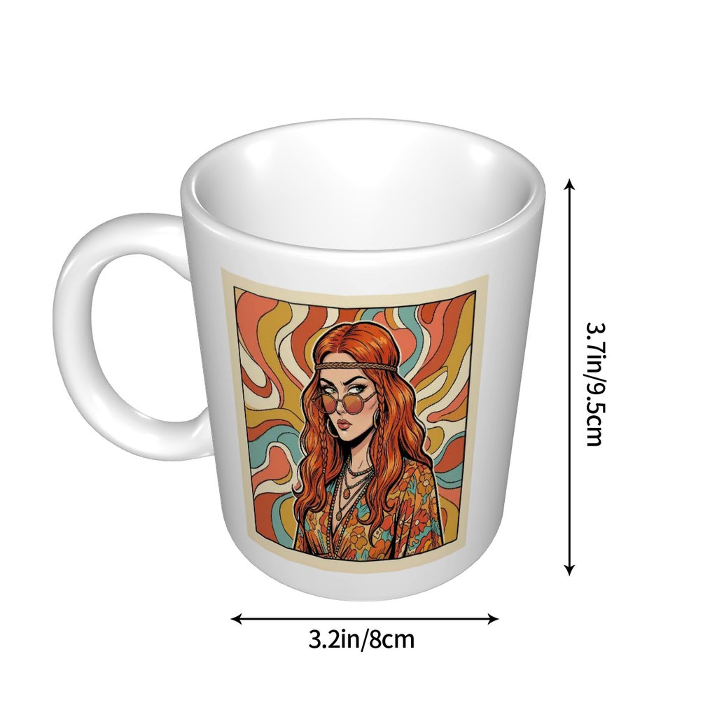 70s Retro Ceramic Coffee Mug (11oz)