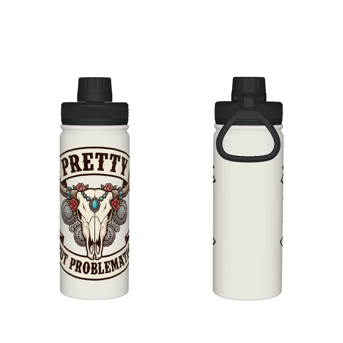 Western Insulated Water Bottle (18oz)