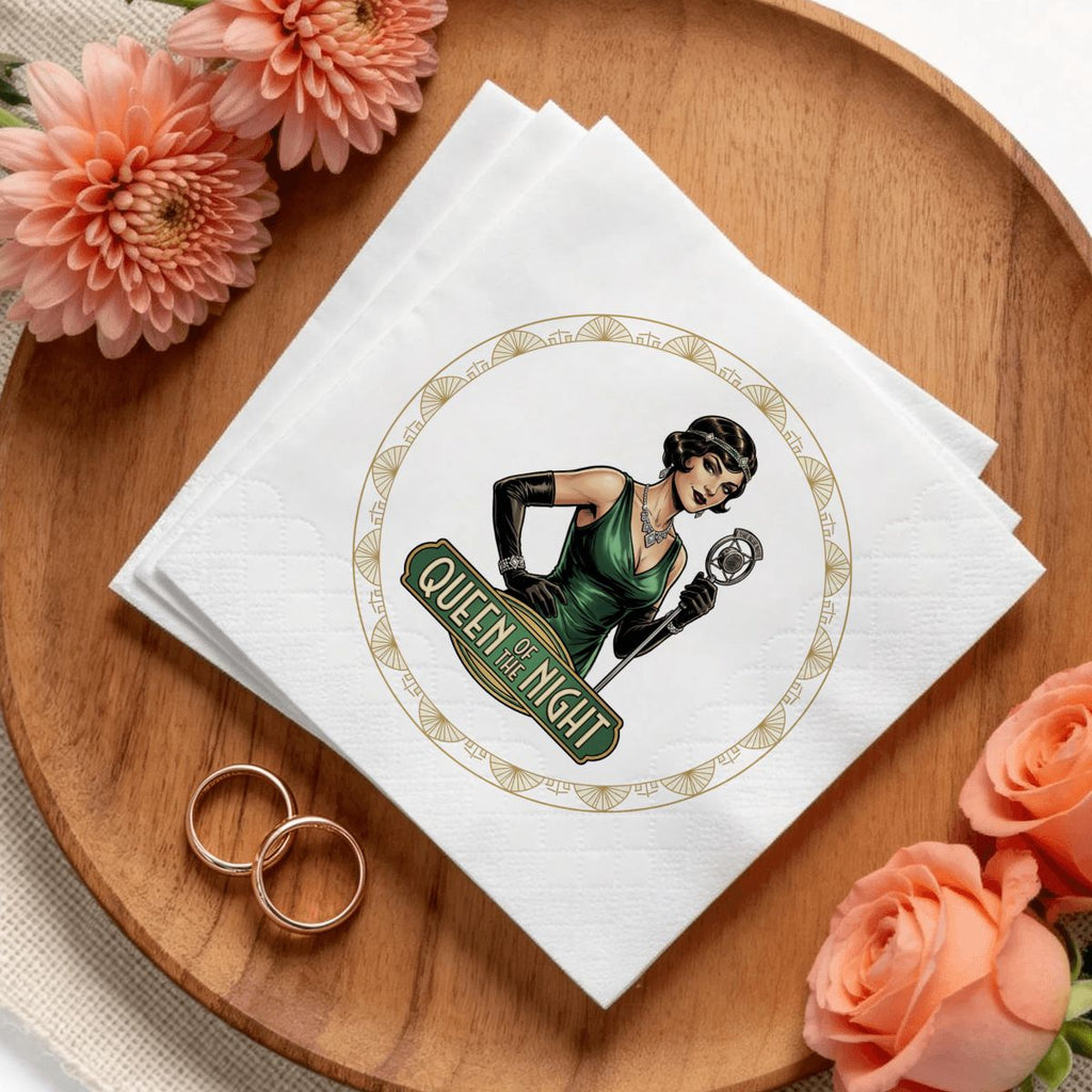 20s Vintage Paper Napkins