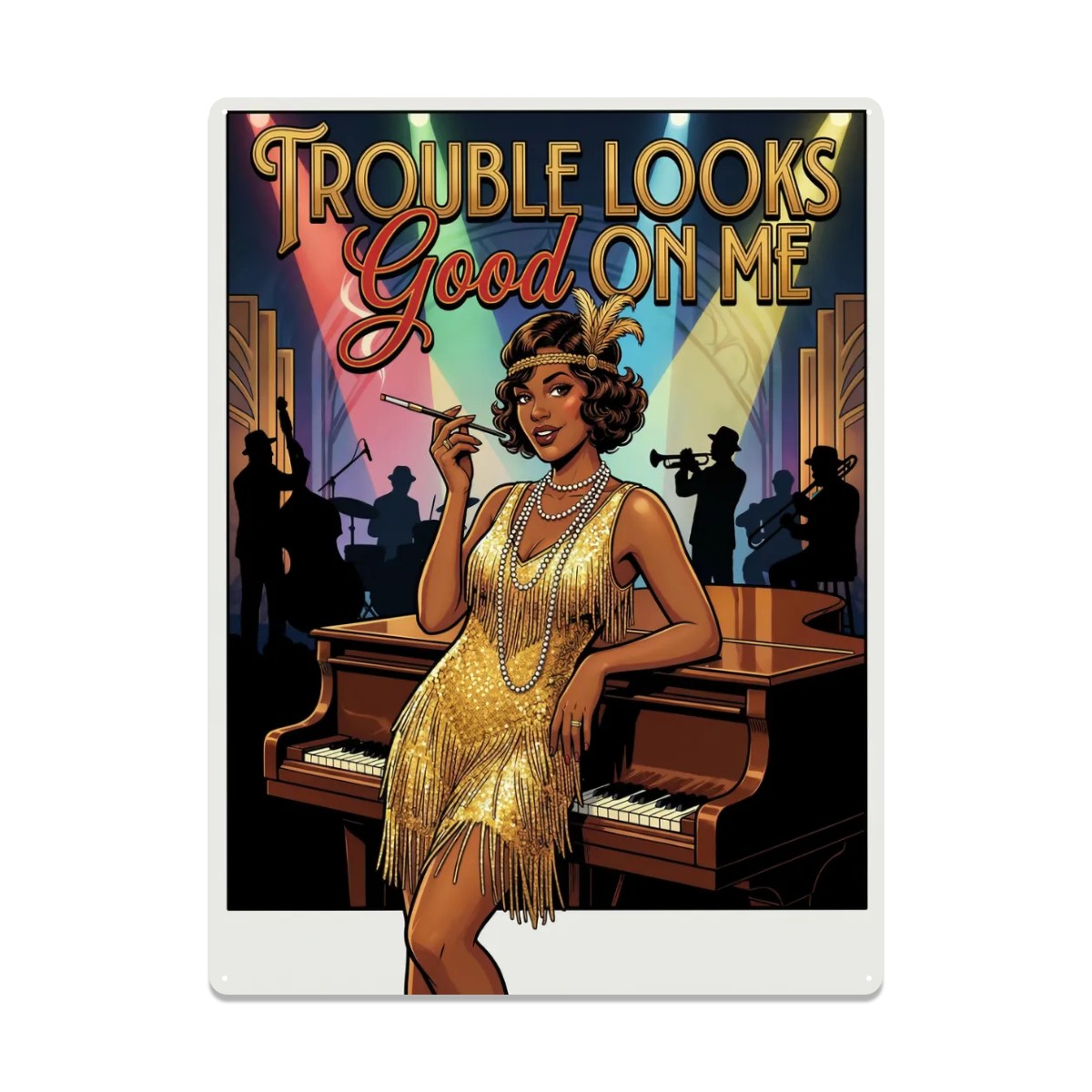 20s Vintage Metal Tin Sign 16"x12" (Vertical)