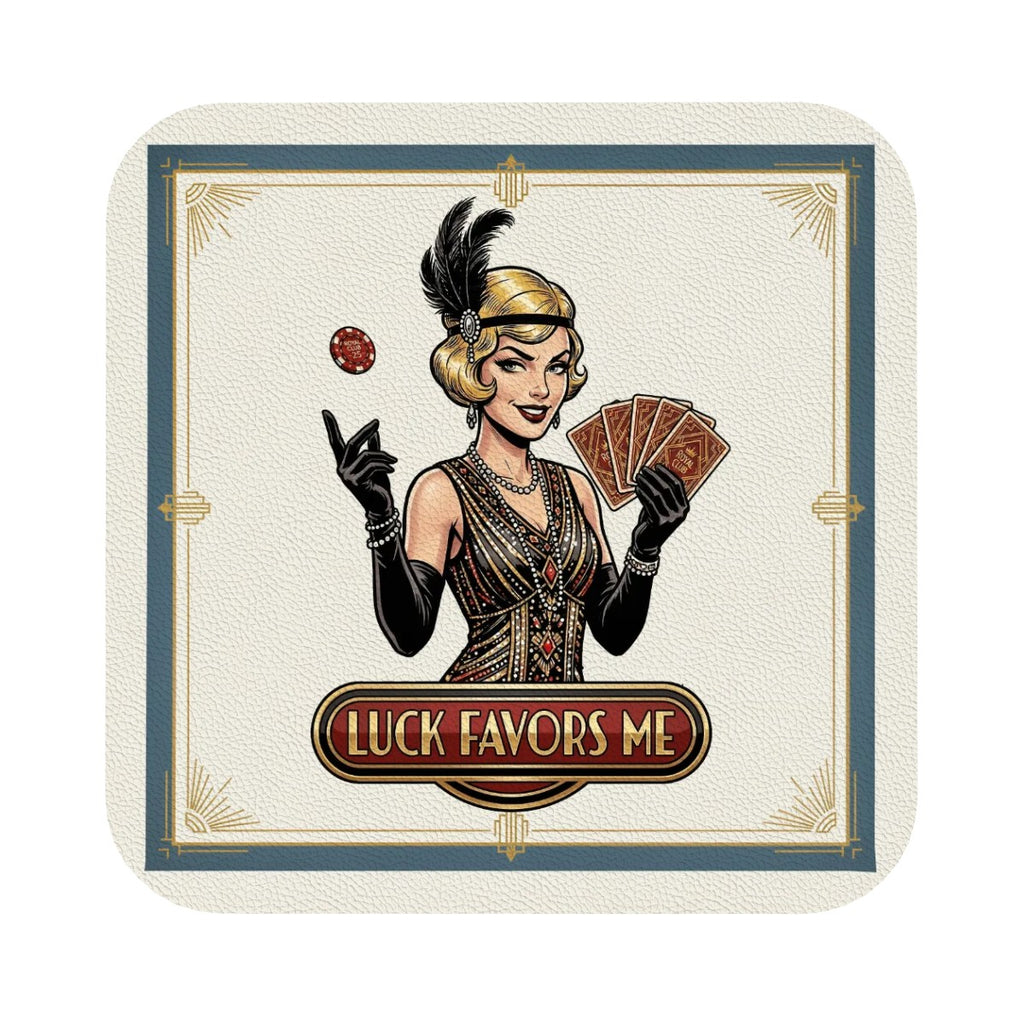 1920s Art Deco Drink Coasters – Set of 6