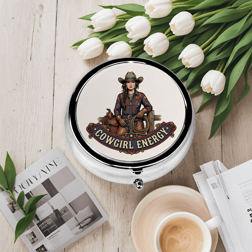 Western Pocket Pill Case – Cowgirl Energy