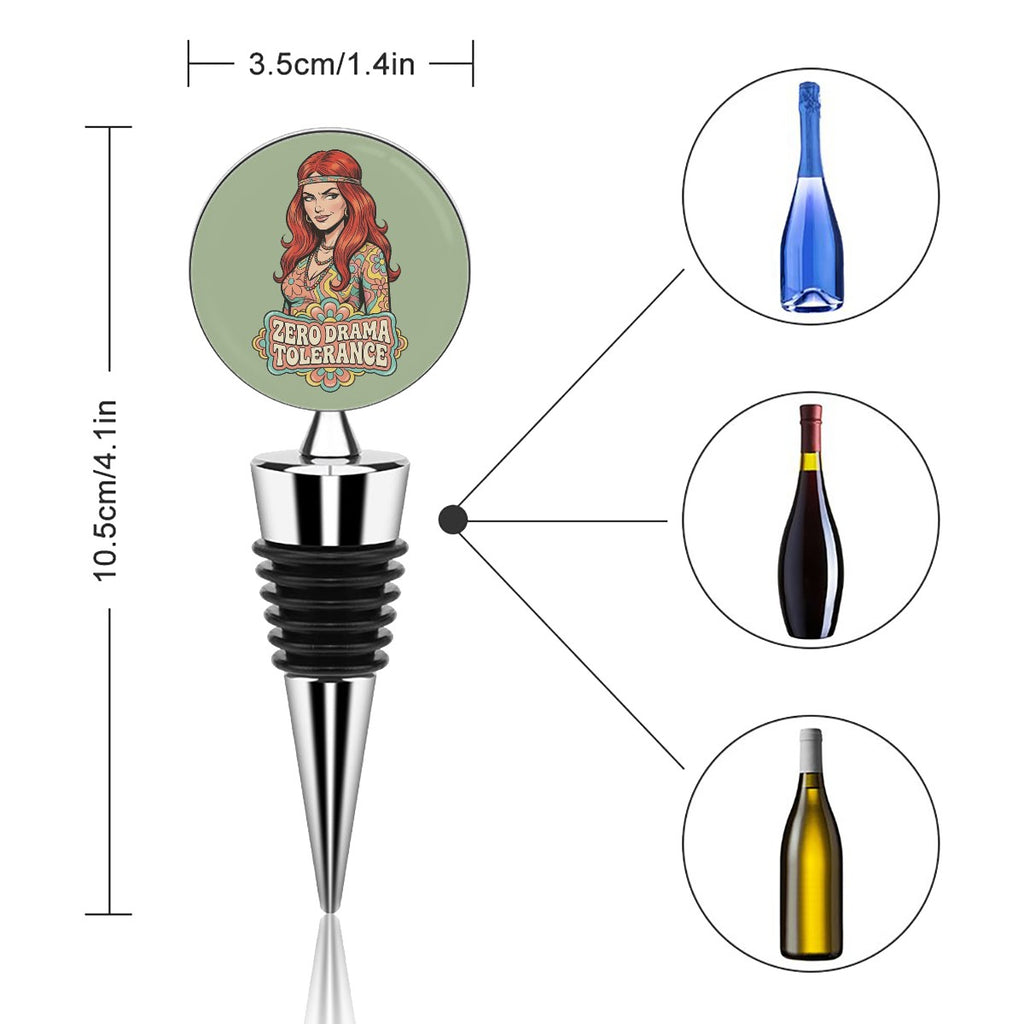 70s Retro Wine Bottle Stopper