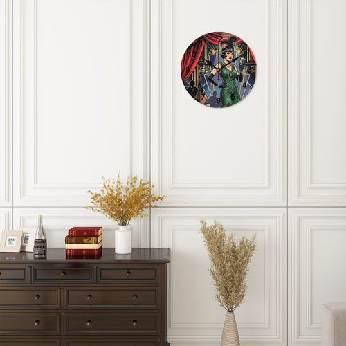 20s Art Deco Wall Clock