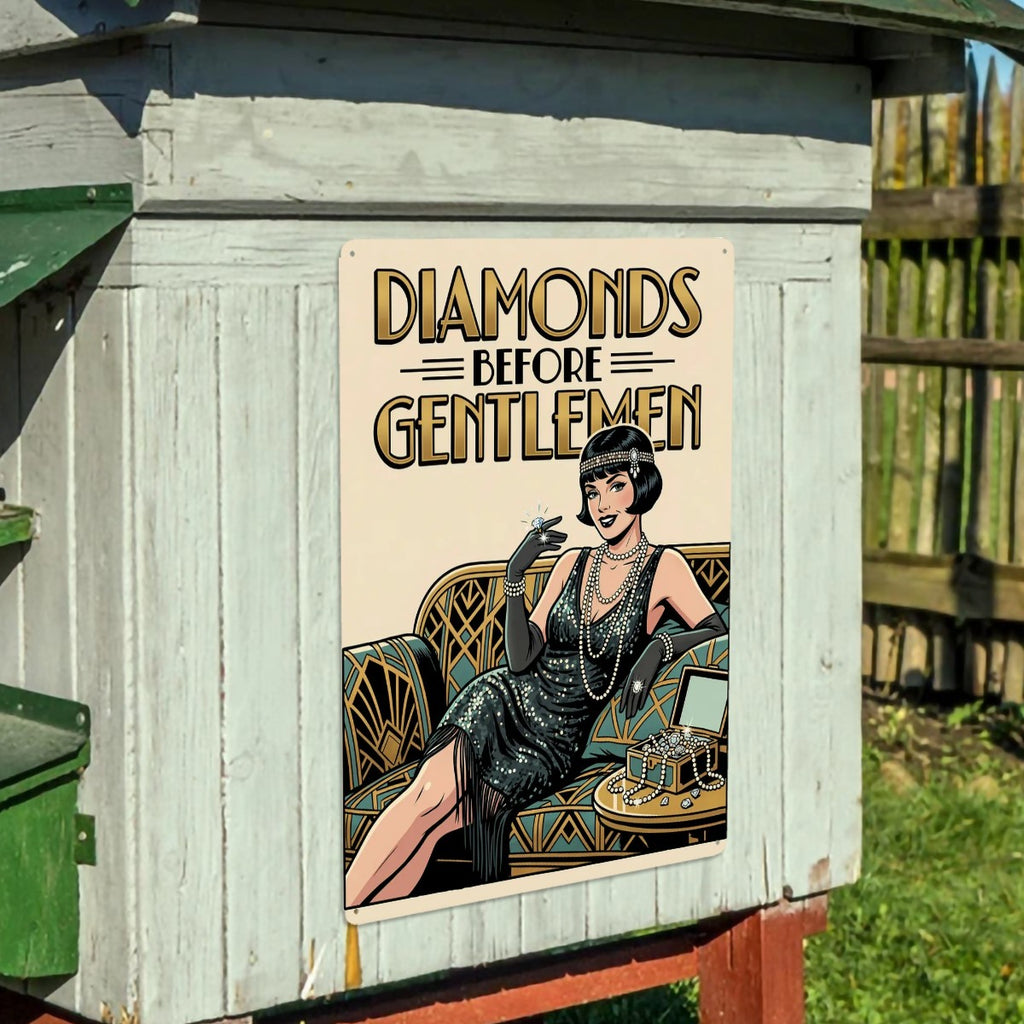 20s Vintage Metal Tin Sign 16"x12" (Vertical)