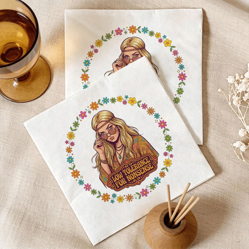 70s Retro Paper Napkins