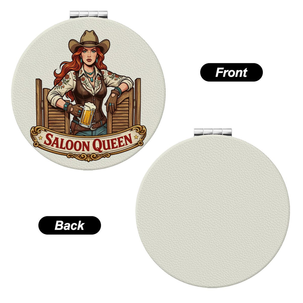 Western Compact Pocket Mirror – Saloon Queen