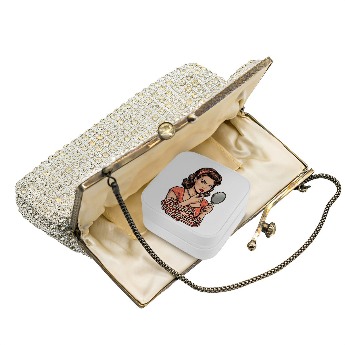 50s Retro Jewelry Case