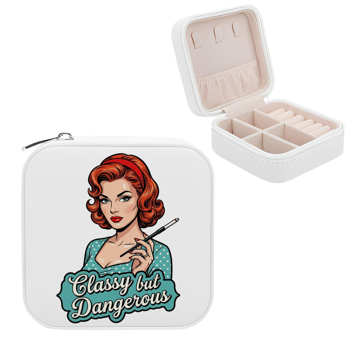 50s Retro Jewelry Case