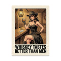 Western Metal Tin Sign 16"x12" (Vertical)