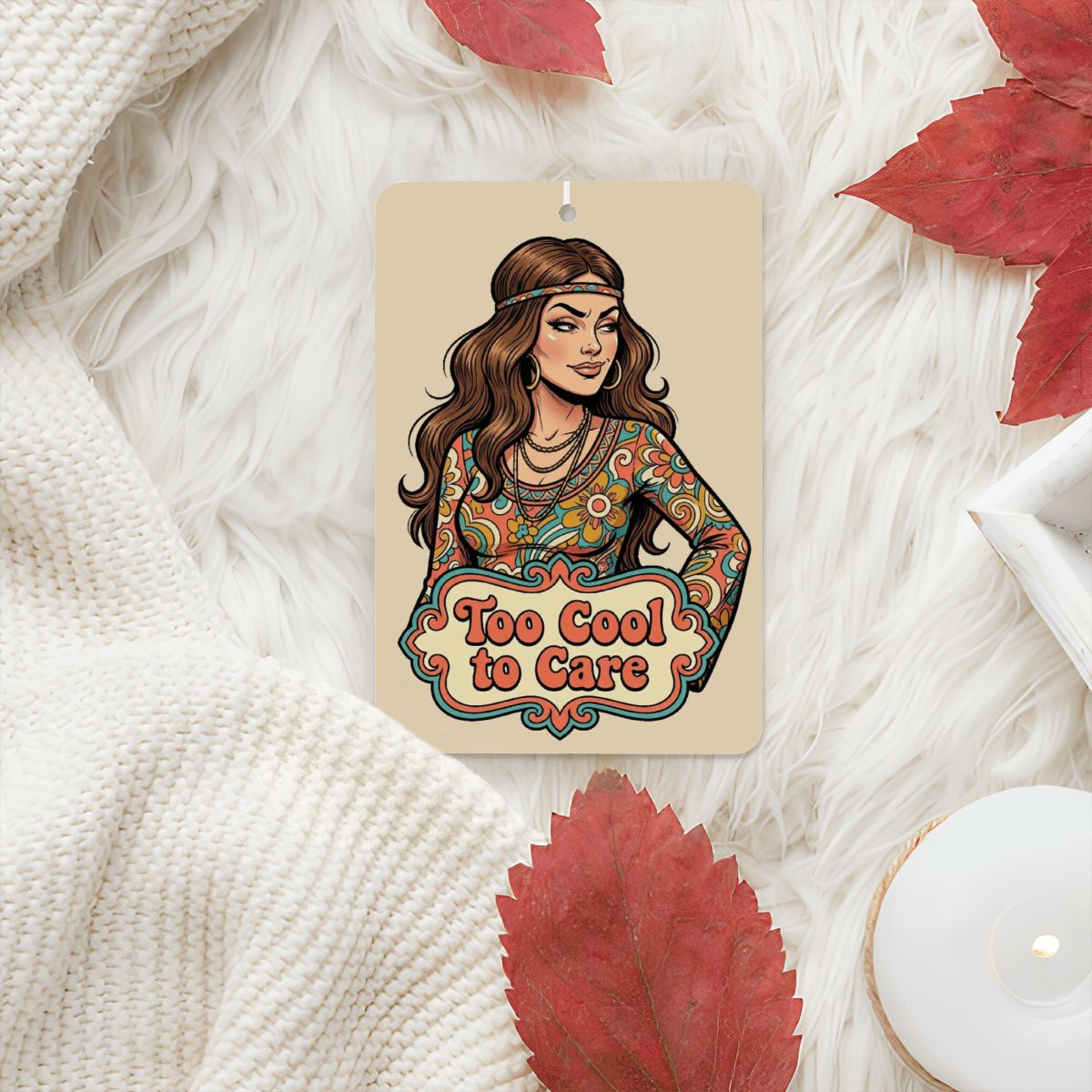 70s Retro Car Air Freshener (1pc)