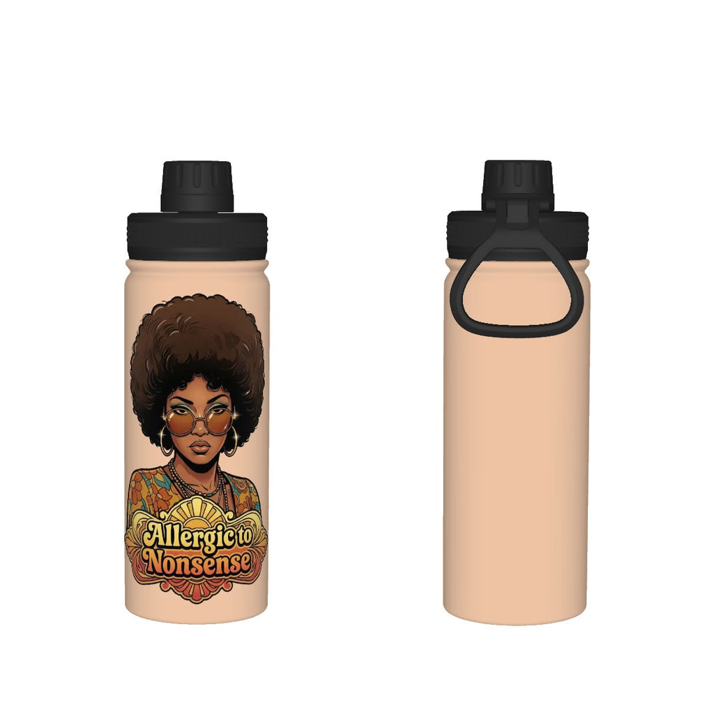 70s Retro Insulated Water Bottle (18oz)