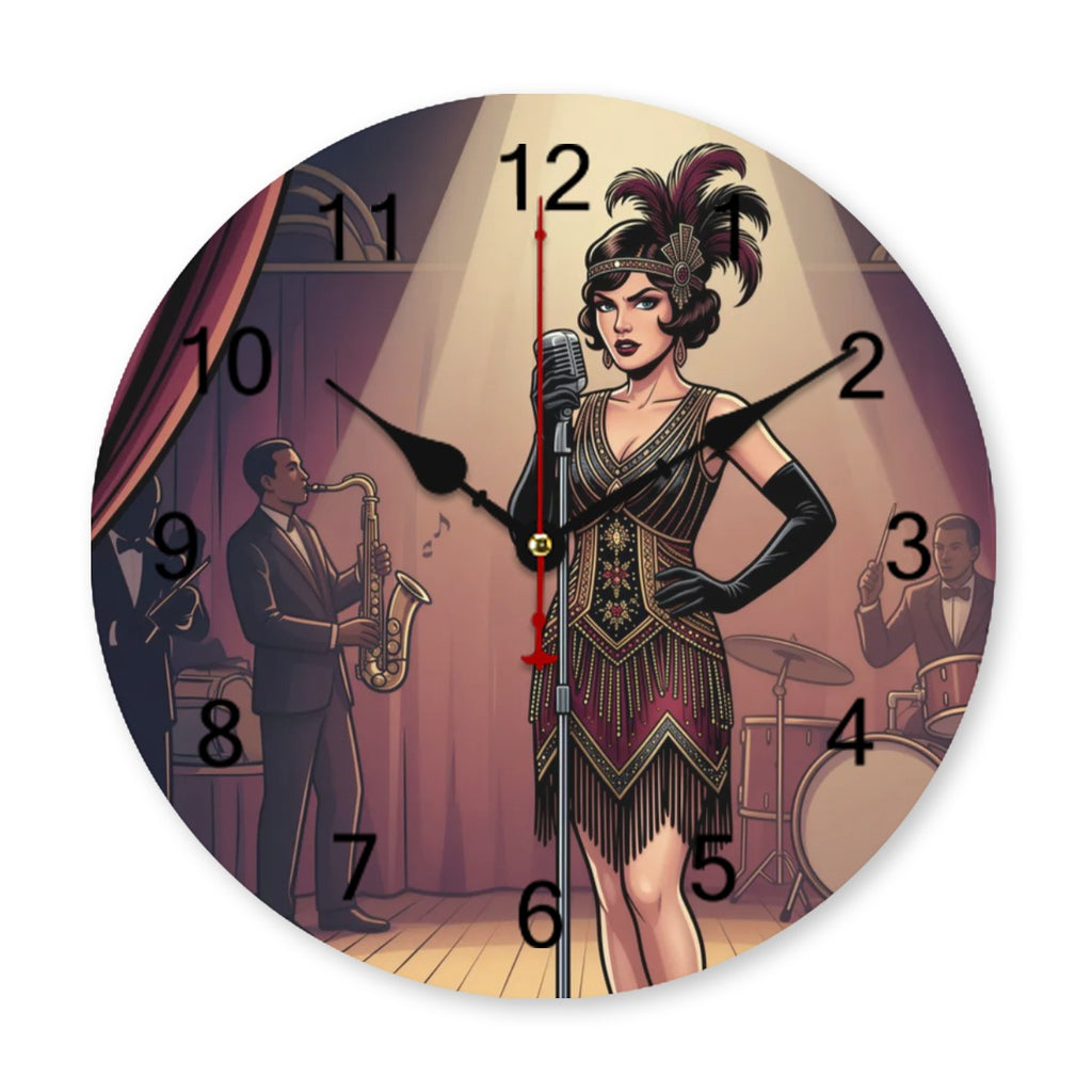 20s Art Deco Wall Clock