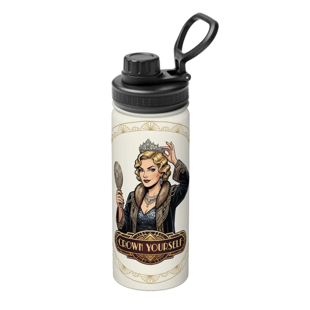 20s Vintage Insulated Water Bottle (18oz)