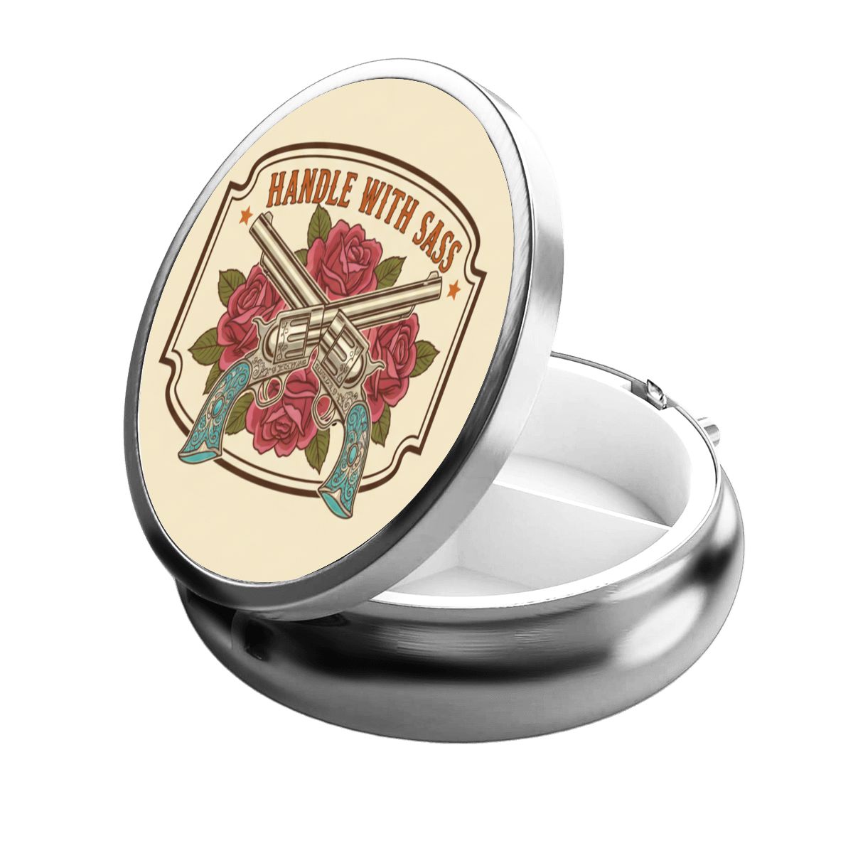 Western Pocket Pill Case – Handle With Sass