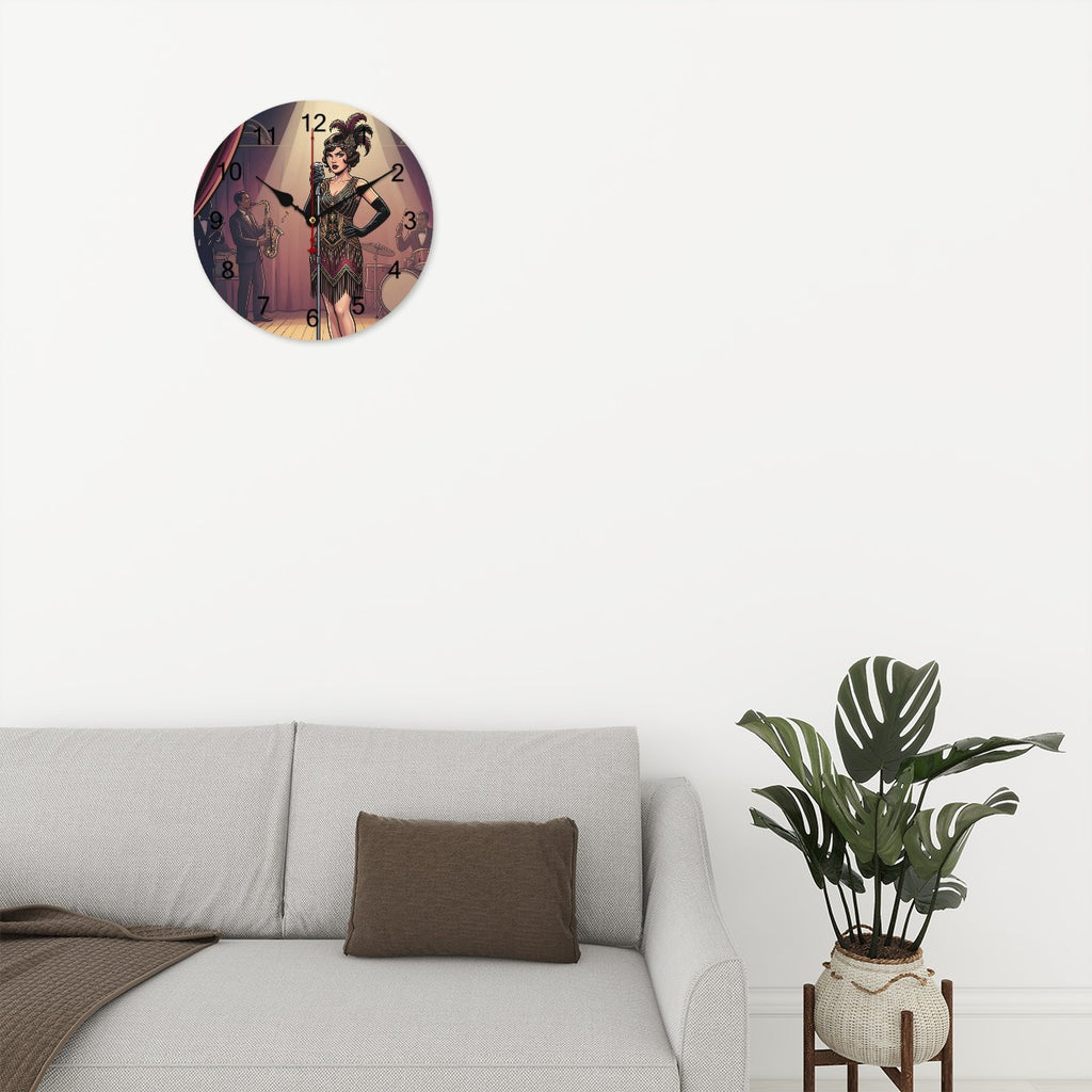 20s Art Deco Wall Clock