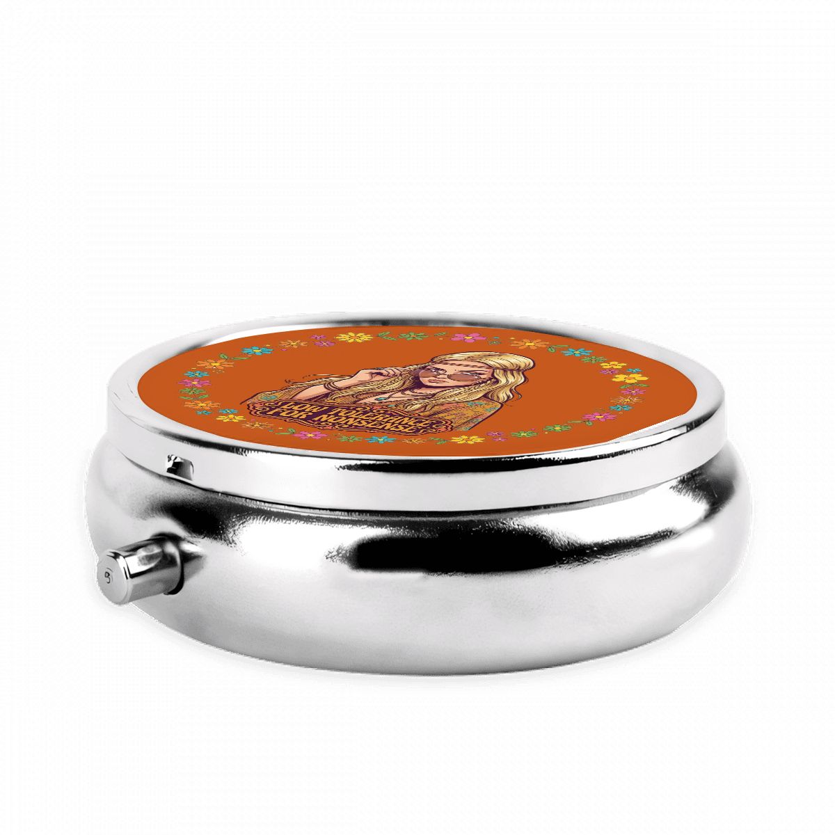 70s Retro Pocket Pill Case