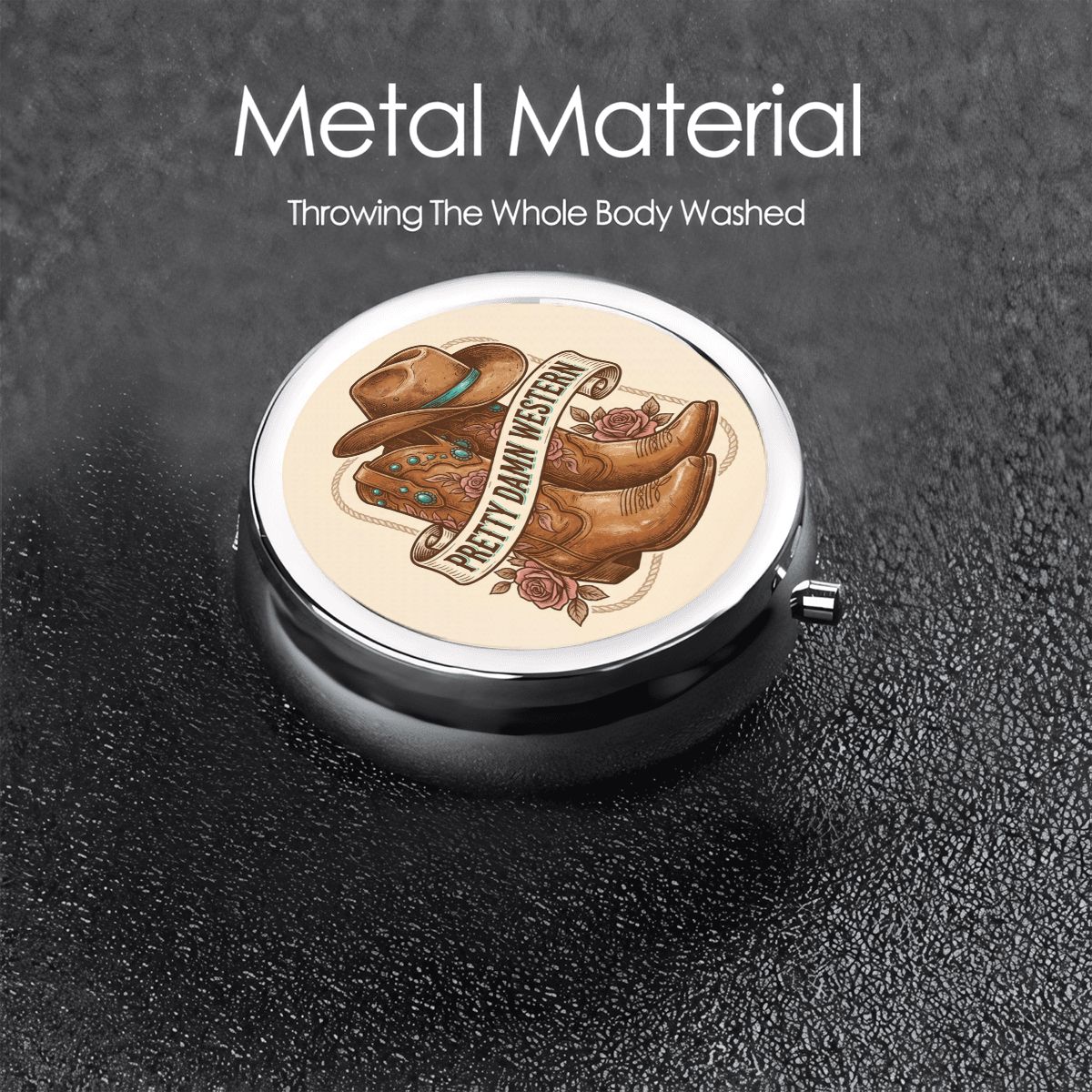 Western Pocket Pill Case – Pretty Damn Western