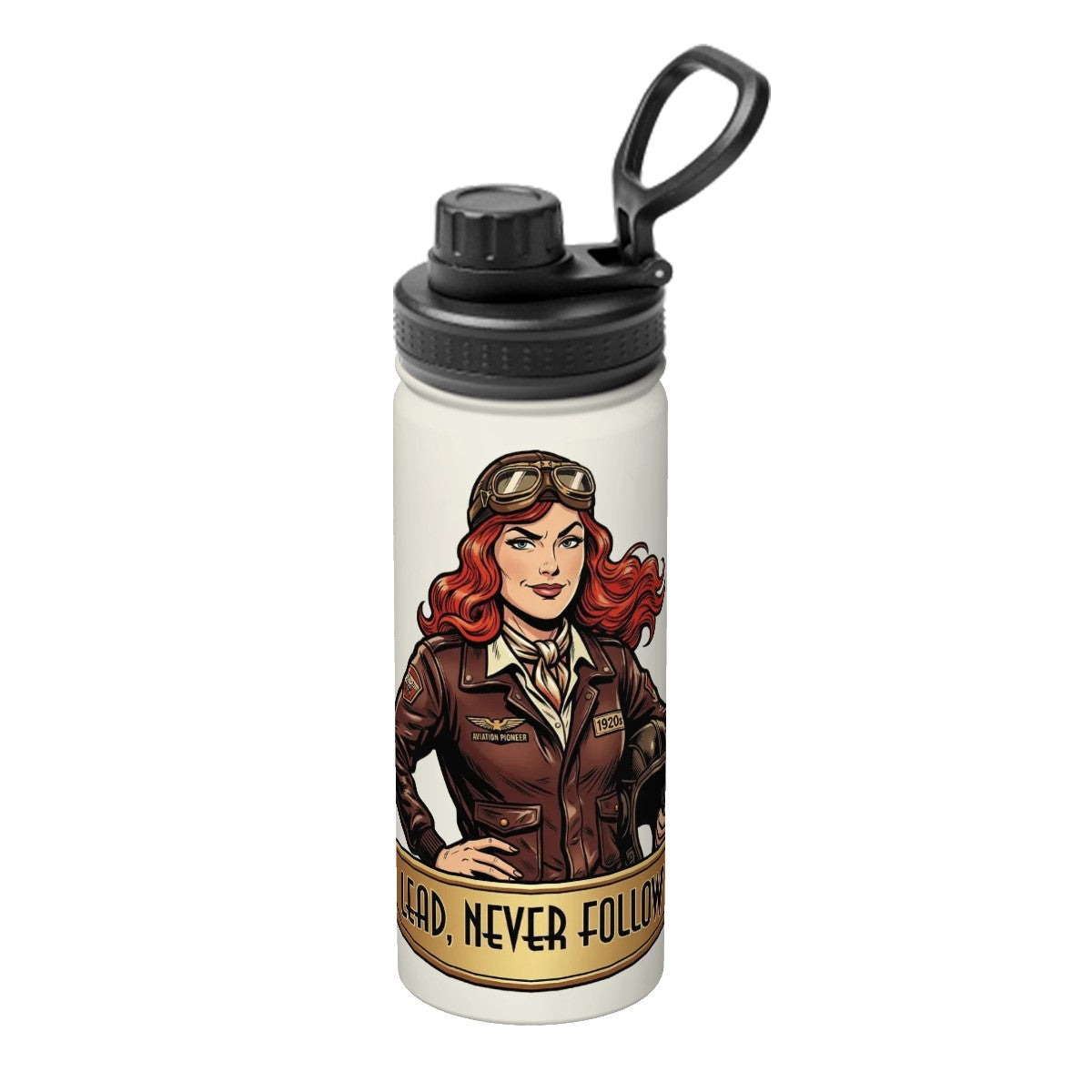 20s Vintage Insulated Water Bottle (18oz)