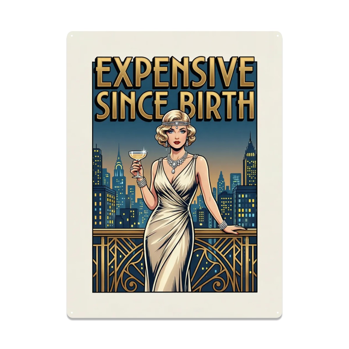 20s Vintage Metal Tin Sign 16"x12" (Vertical)