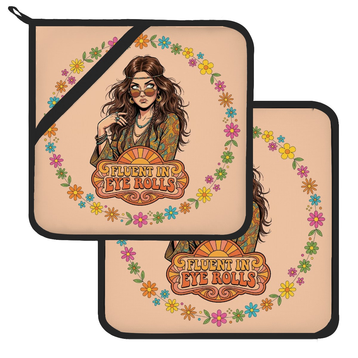 70s Retro Pot Holders