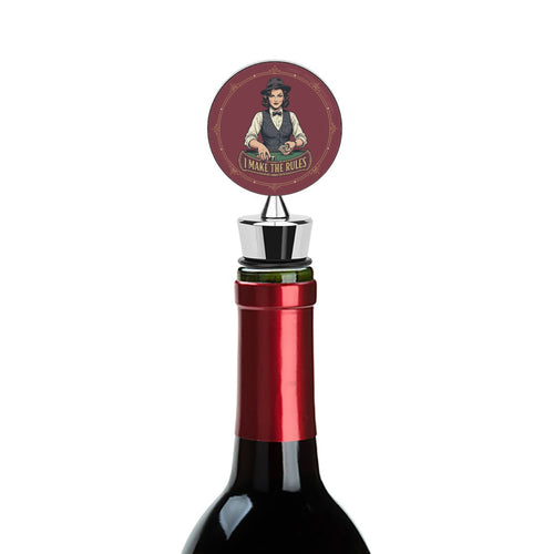1920s Art Deco Wine Bottle Stopper – Vintage Style Meets Practical Wine Preservation